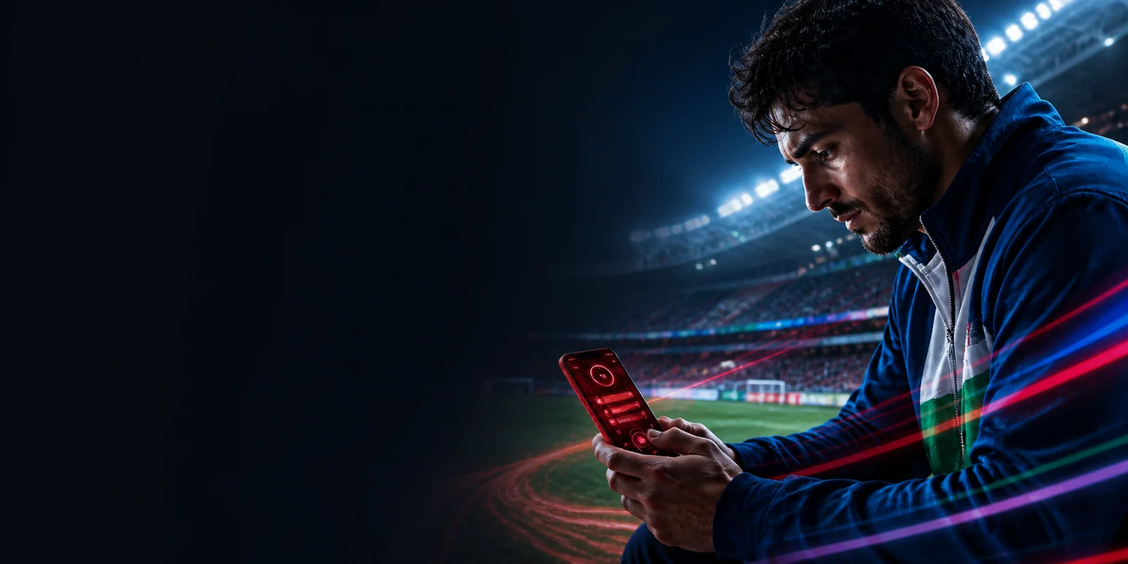Irish sports fan using the Vave app
