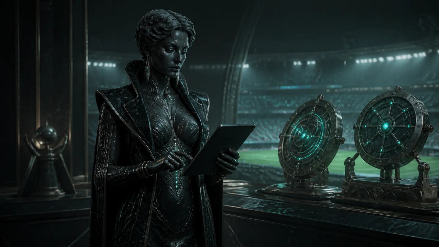 Obsidian sports oracle monitoring a live football match and market instruments